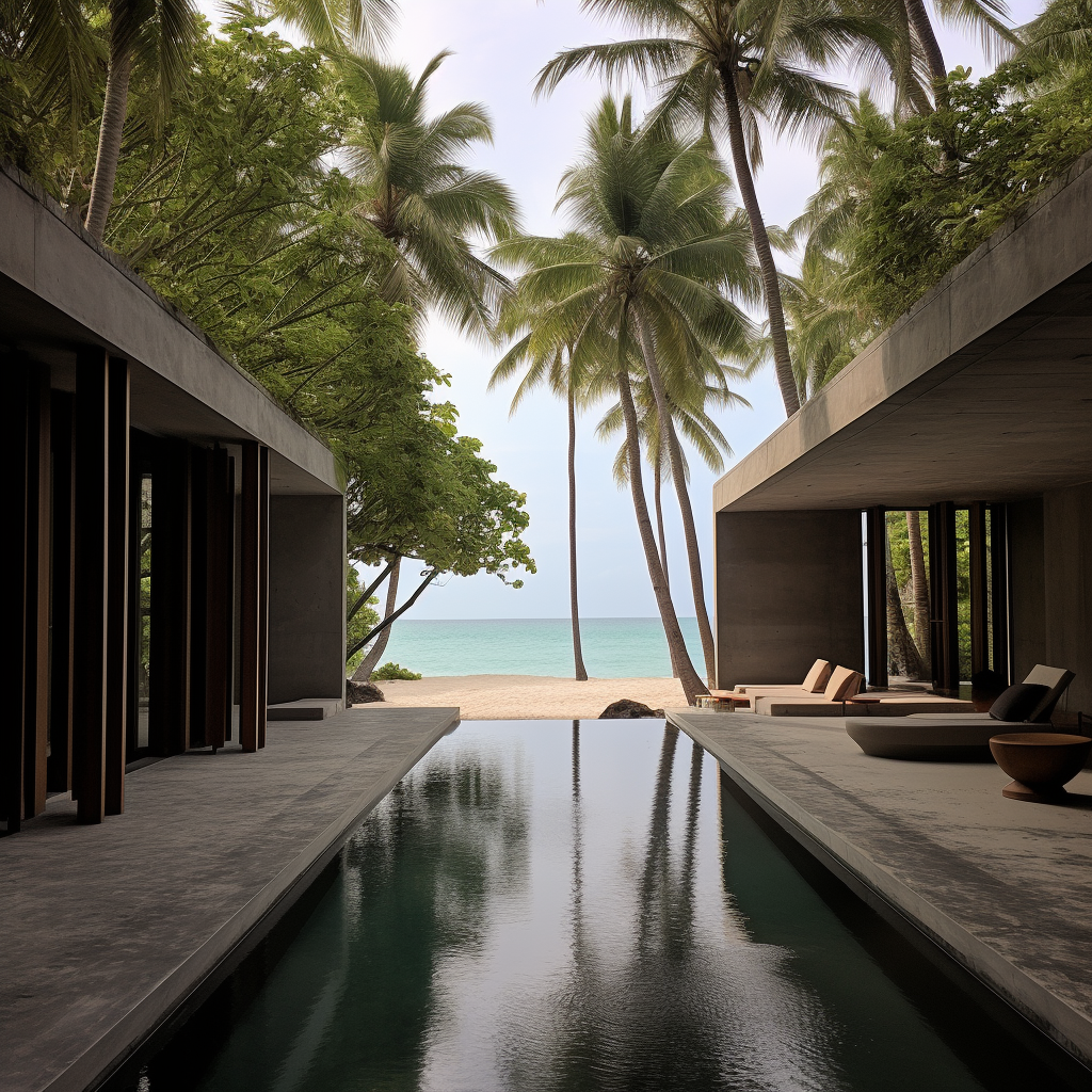 Beautiful design resort in Maldives