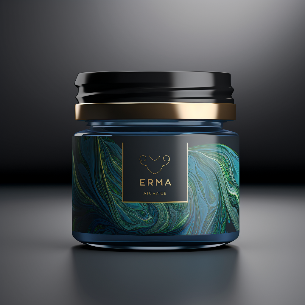 Male hair product with earth elements