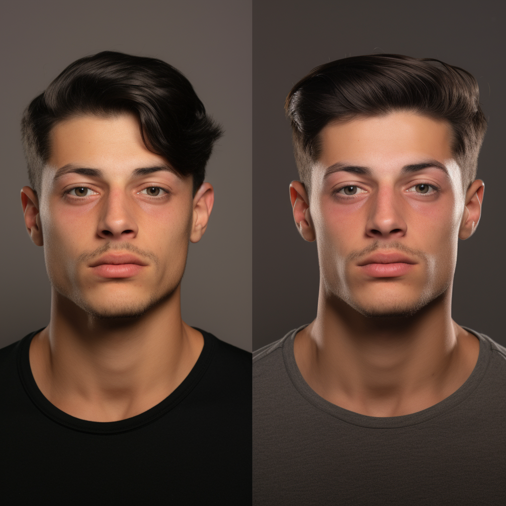 Before and After Jaw Transformation