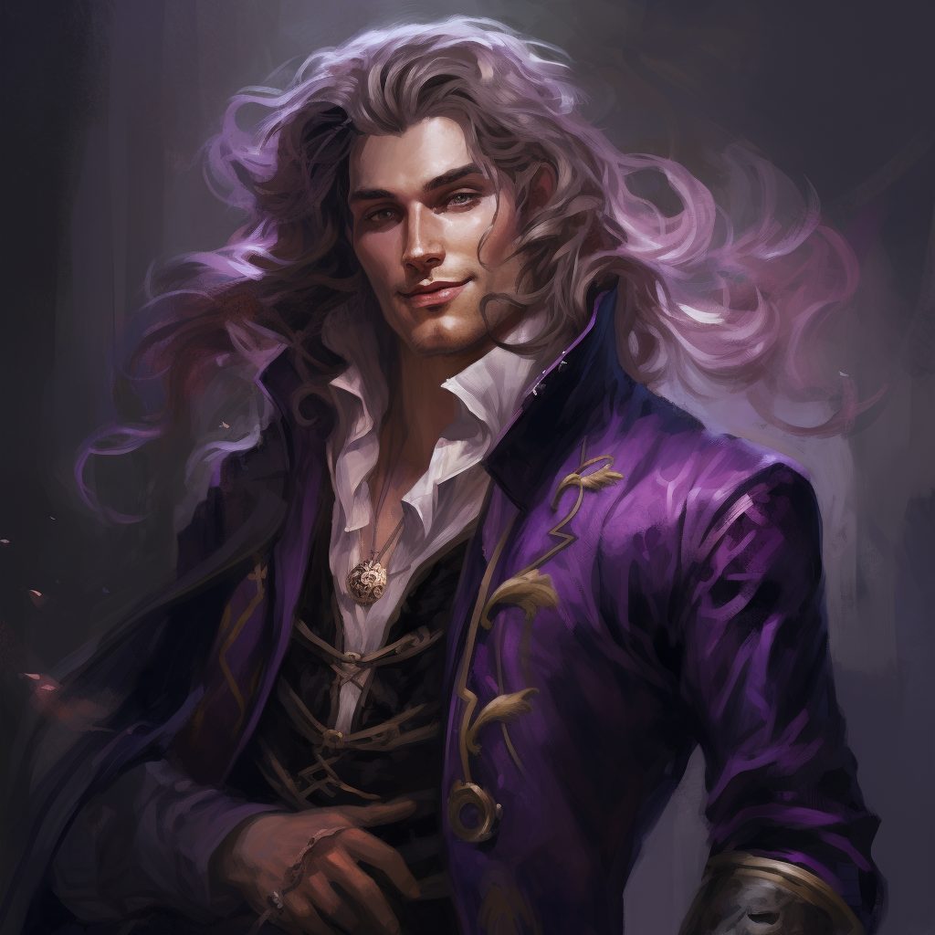 Dhampir with pulsing purple veins