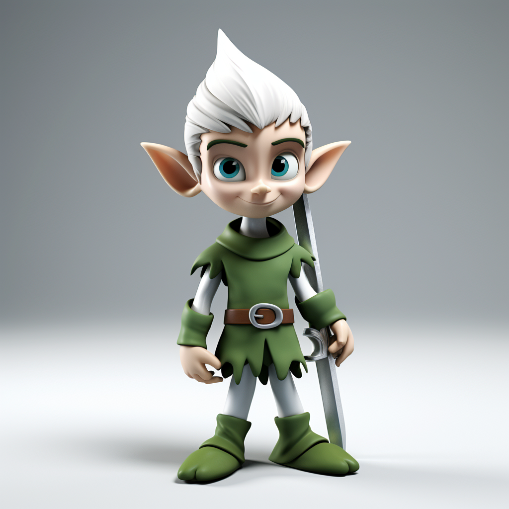 Male Elf from Island of Misfit Toys