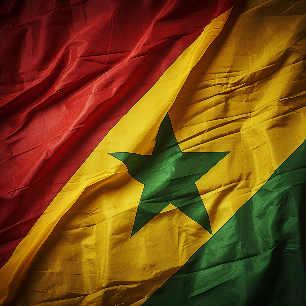 Mali Flag with Three Bands