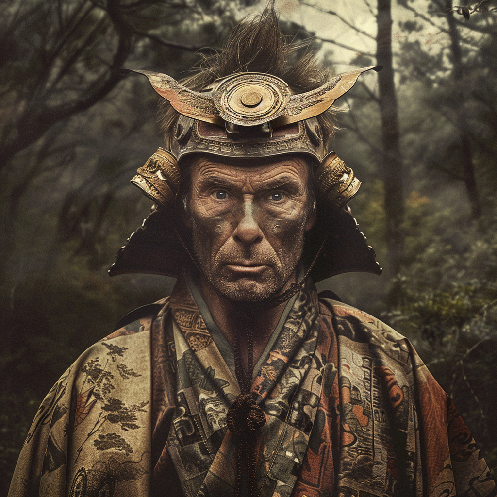 Man in Clint Eastwood Fantasy Ranger Mask