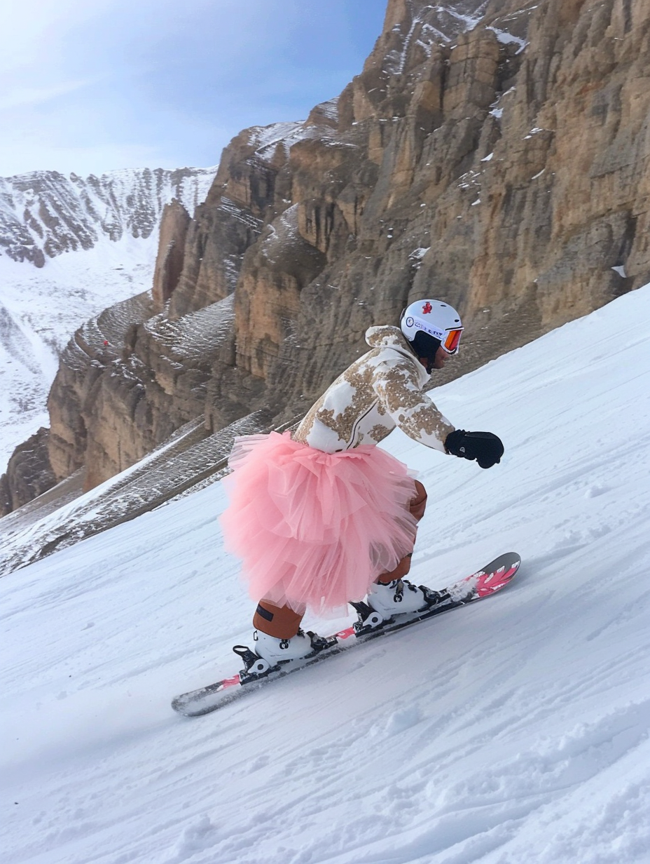 man snowboarding French Alps winter snowboard