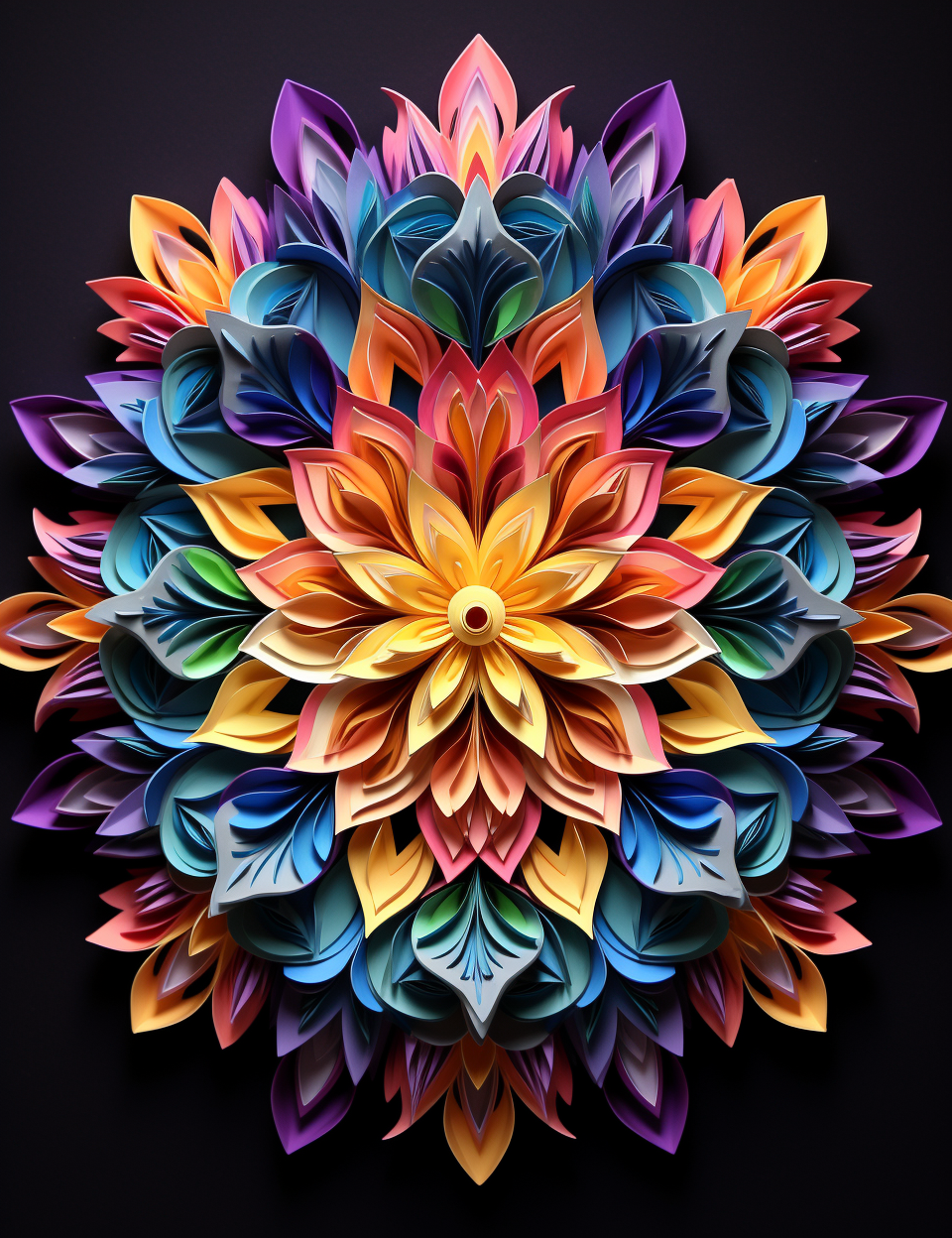 Mandalas for Origami Artists in Full Color