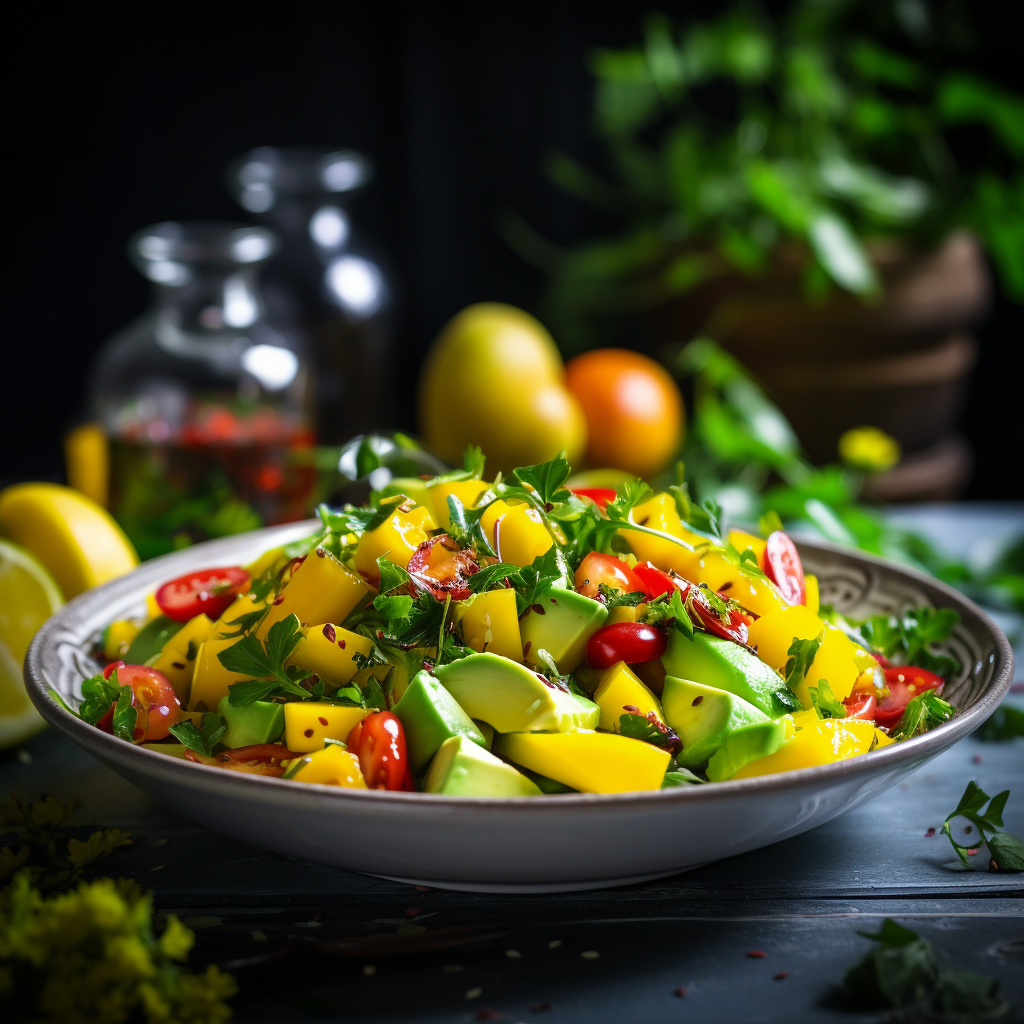 Mango Avocado Salad Recipe Book