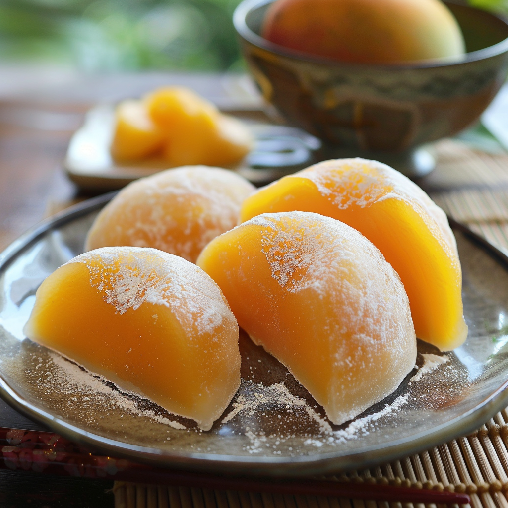 Mango Mochi Summer Dessert Ad