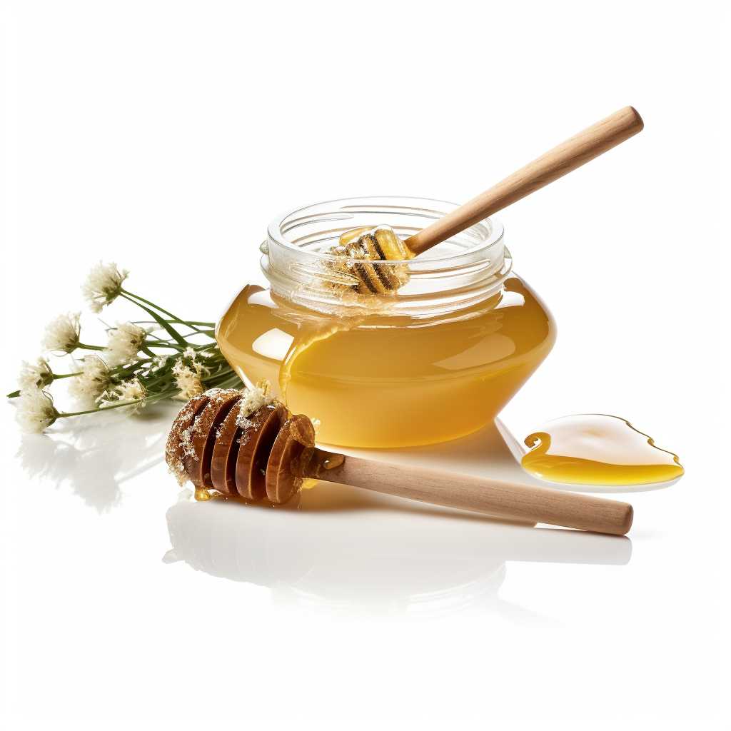 Manuka Honey Skin Mask on White Background