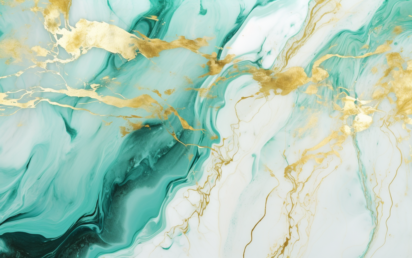 Abstract luxury marble background with green veined texture