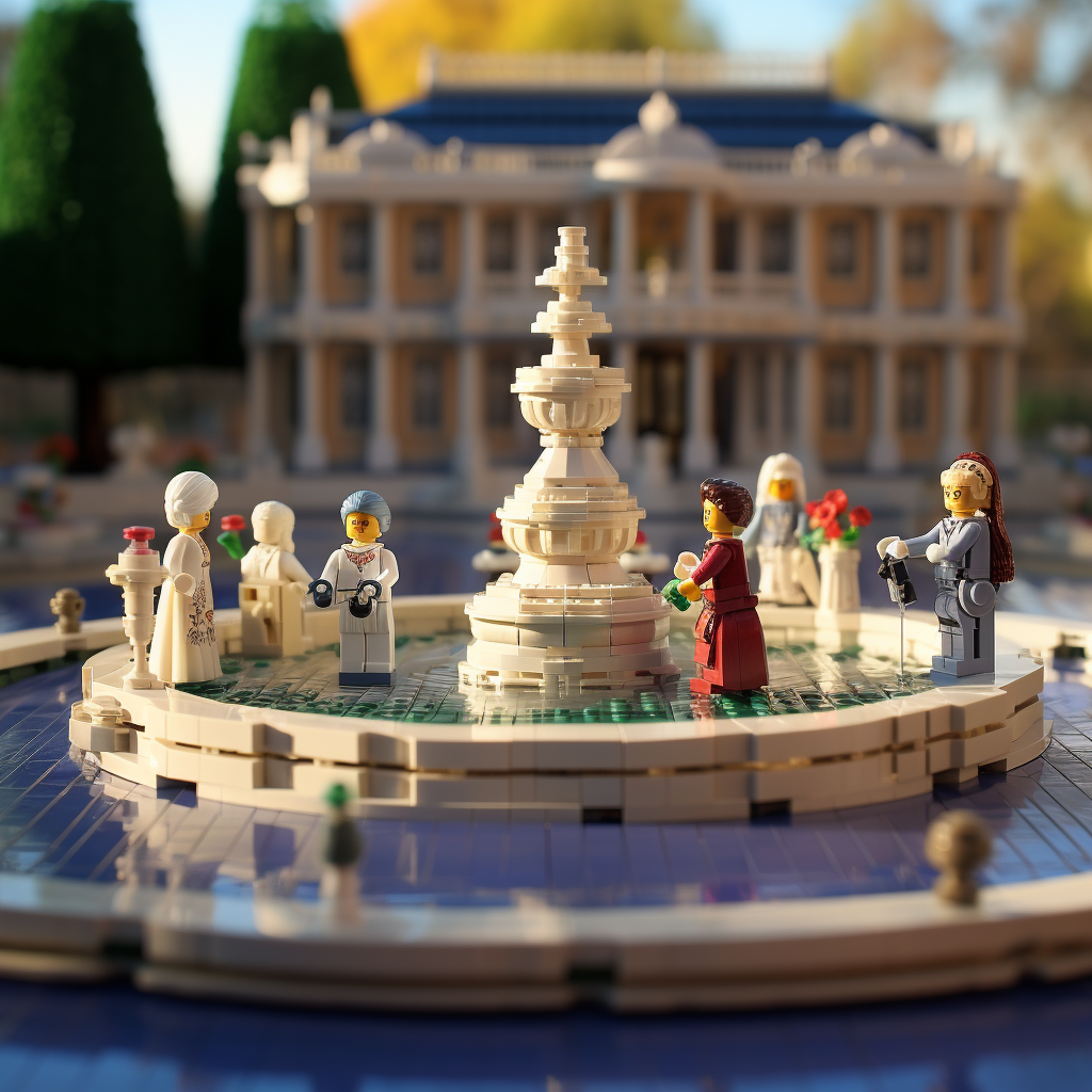 Marie Antoinette Lego Set - Historical Brick Masterpiece