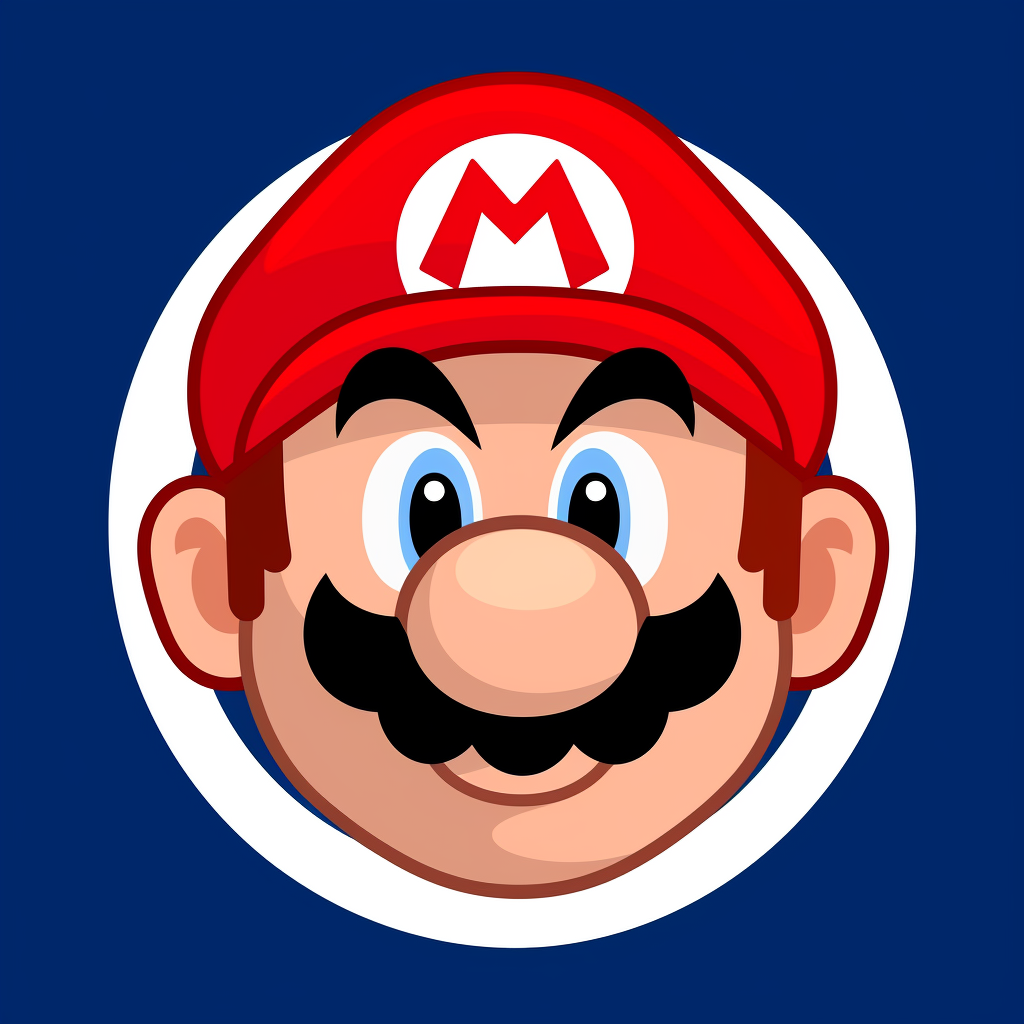 Mario profile picture, embracing chaos