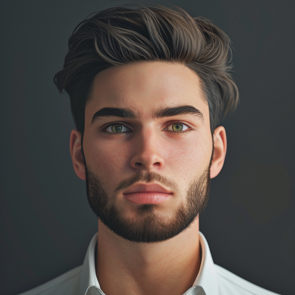 Young male marketing guru avatar