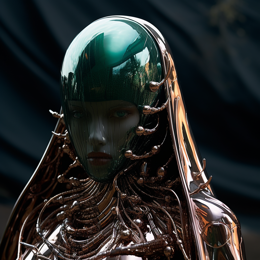 Cinematic Mars Alien Space Helmet