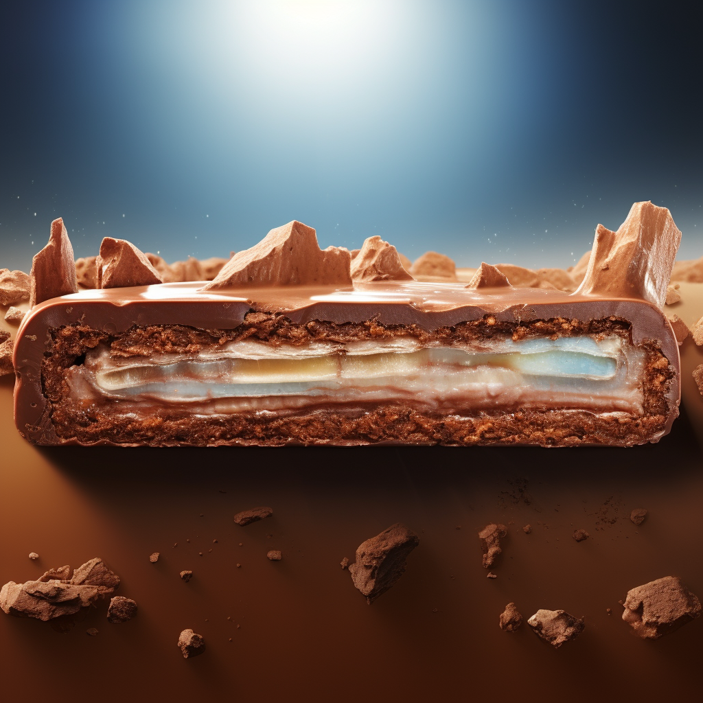 Mars bar cross section