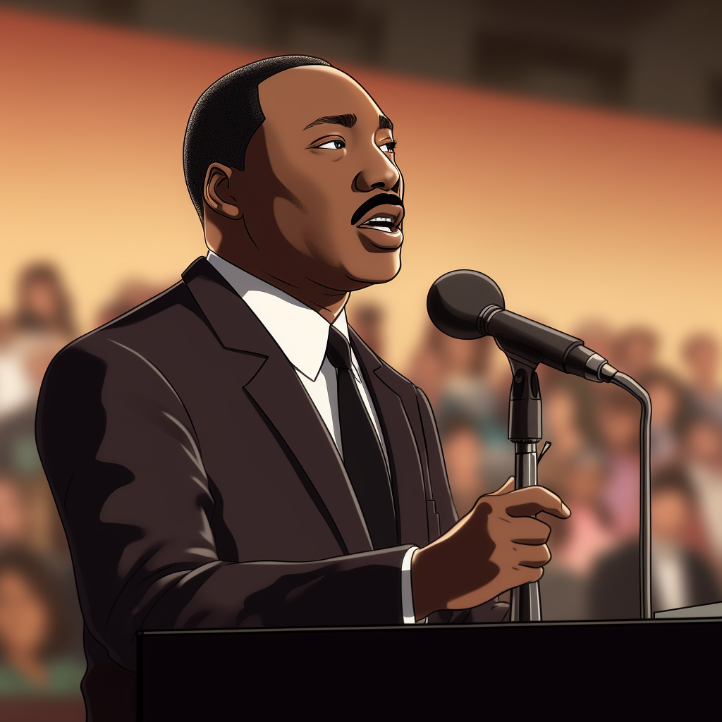 MLK Anime Character Speech