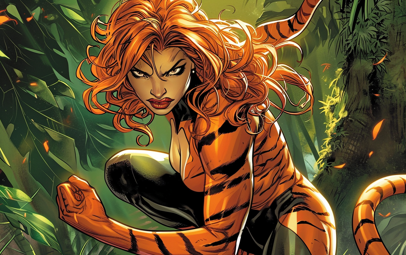 Marvel Comics Tigra J Scott Campbell