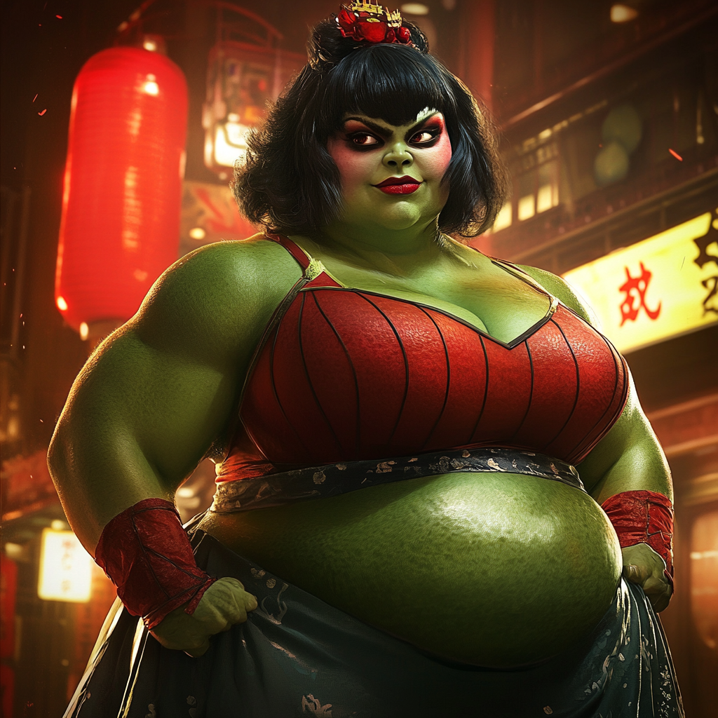 Female Villain Chinese Ghost Watermelon