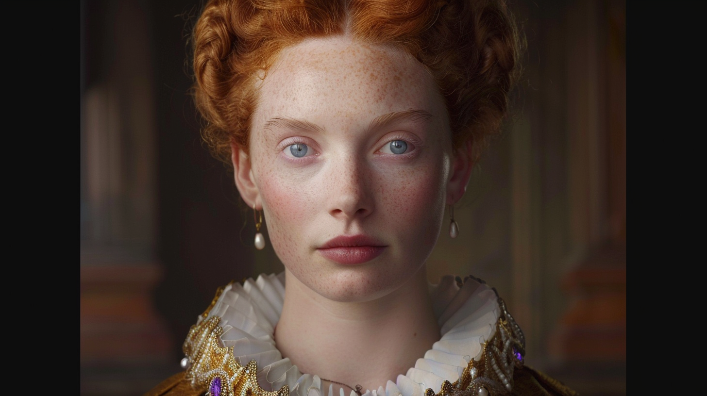 Mary Queen of Scots Regal Portrait