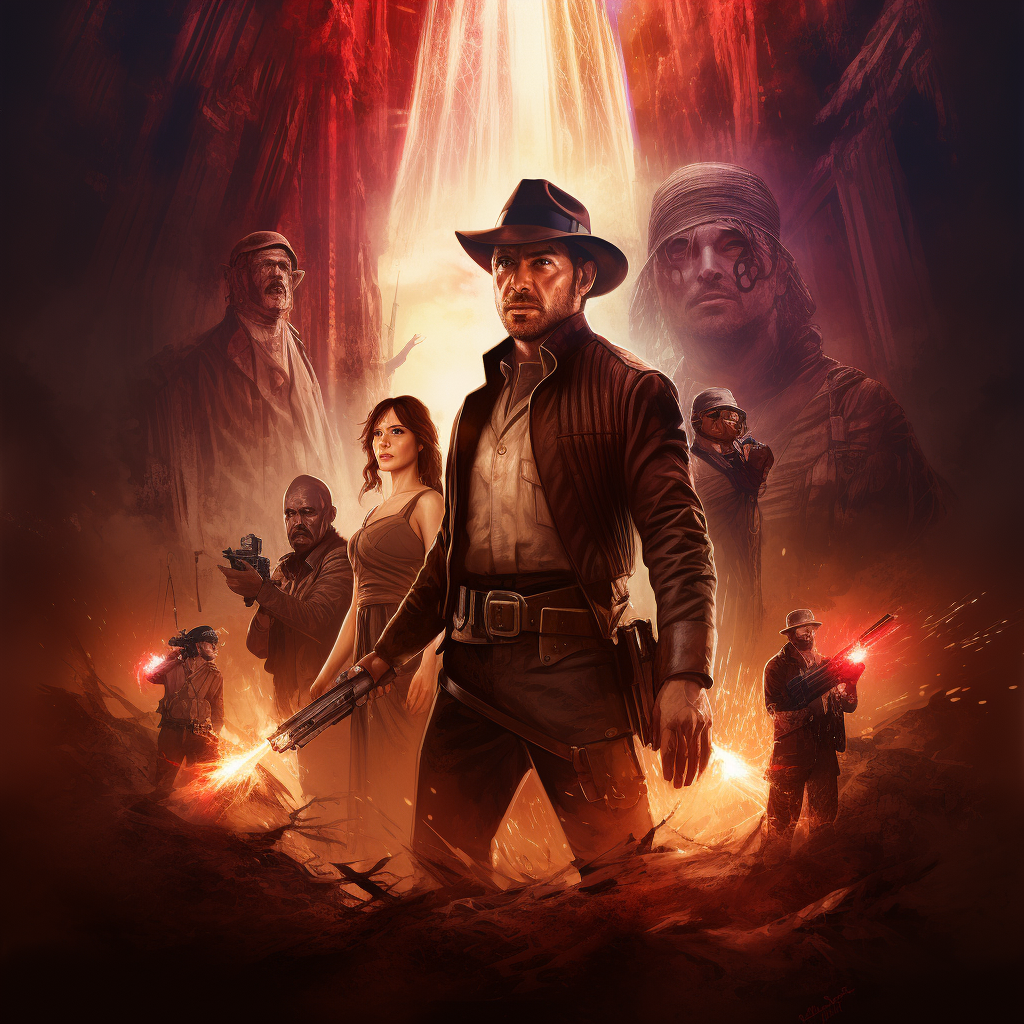 Mass Effect Indiana Jones video game cover