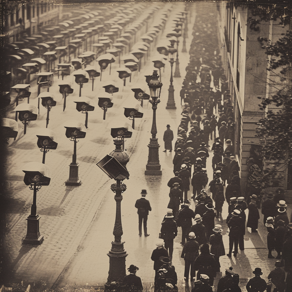 1800s mass surveillance image