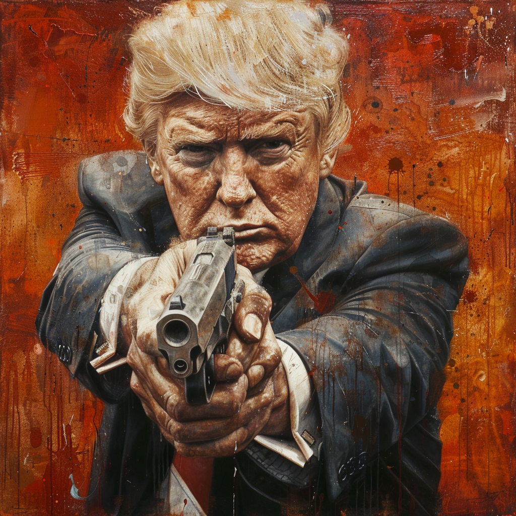 Donald Trump portrait masterpiece