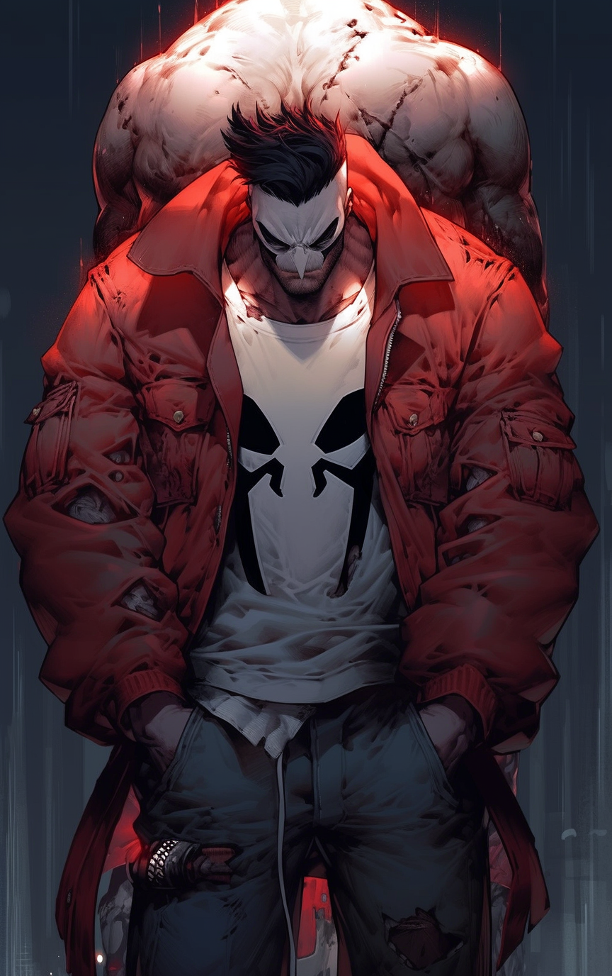 Stunning Spider-Man and Punisher digital animation