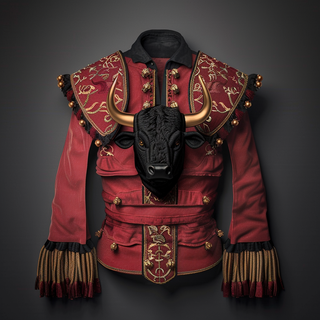 Matador Muleta Bull Fantasy Art