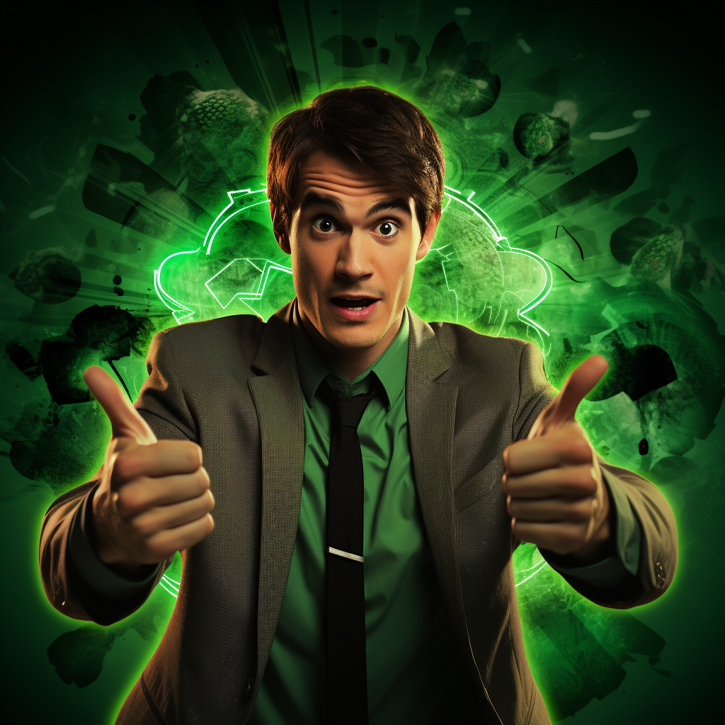 MatPat from Game Theorists analyzing 'The Big One'