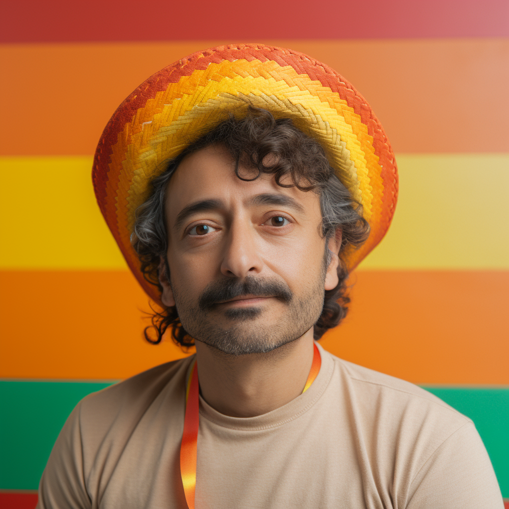 Maurice del Taco with pride flag