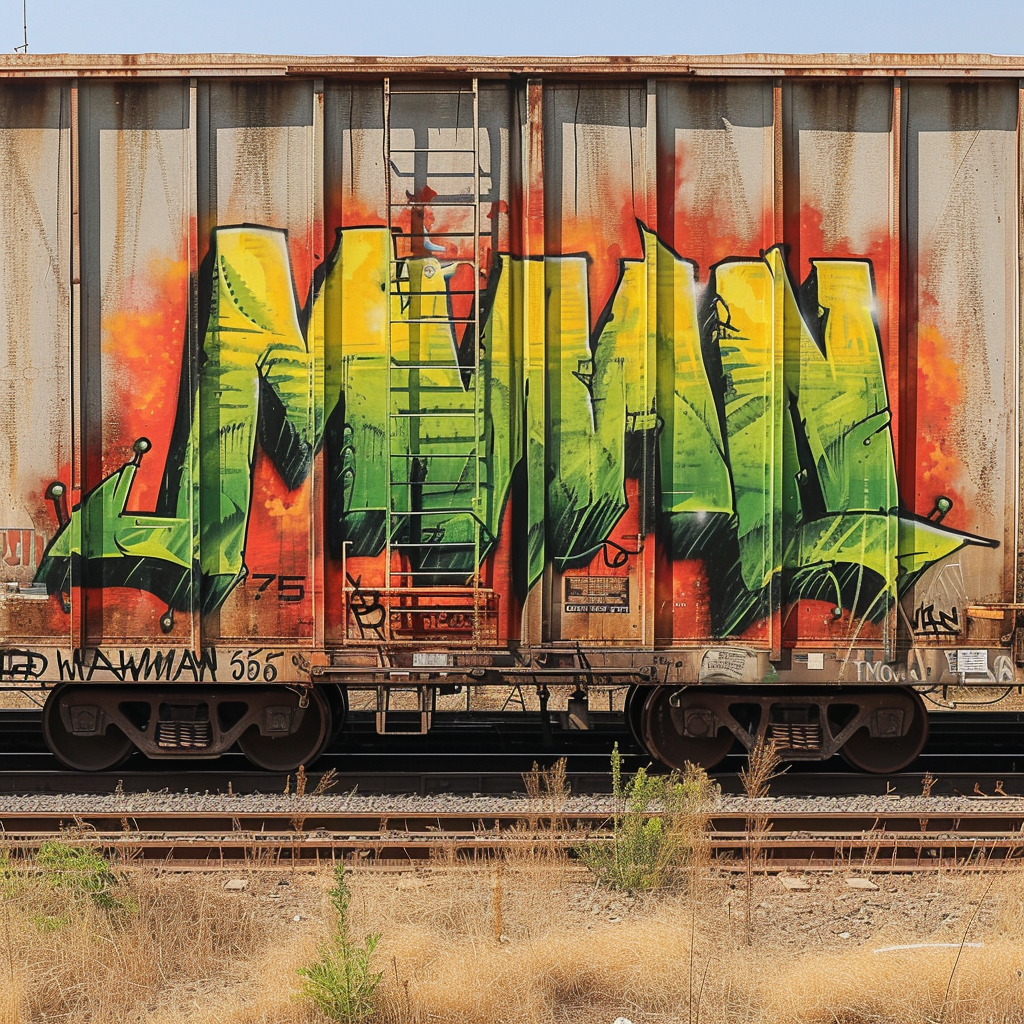 MAWMAN 755 Wildstyle Graffiti