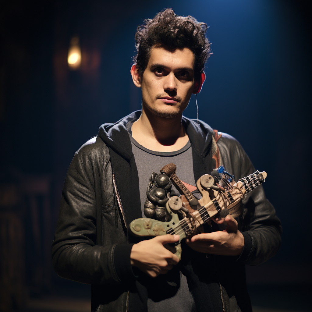 John Mayer controlling a Marionette