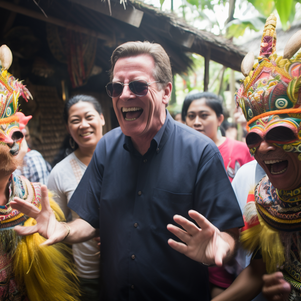 Mayor John Tory Bali Vacation