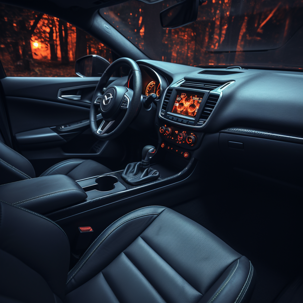 Spooky 2016 Mazda CX5 Interior