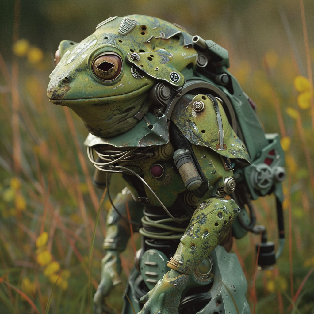 Frog Mech Suit Robot