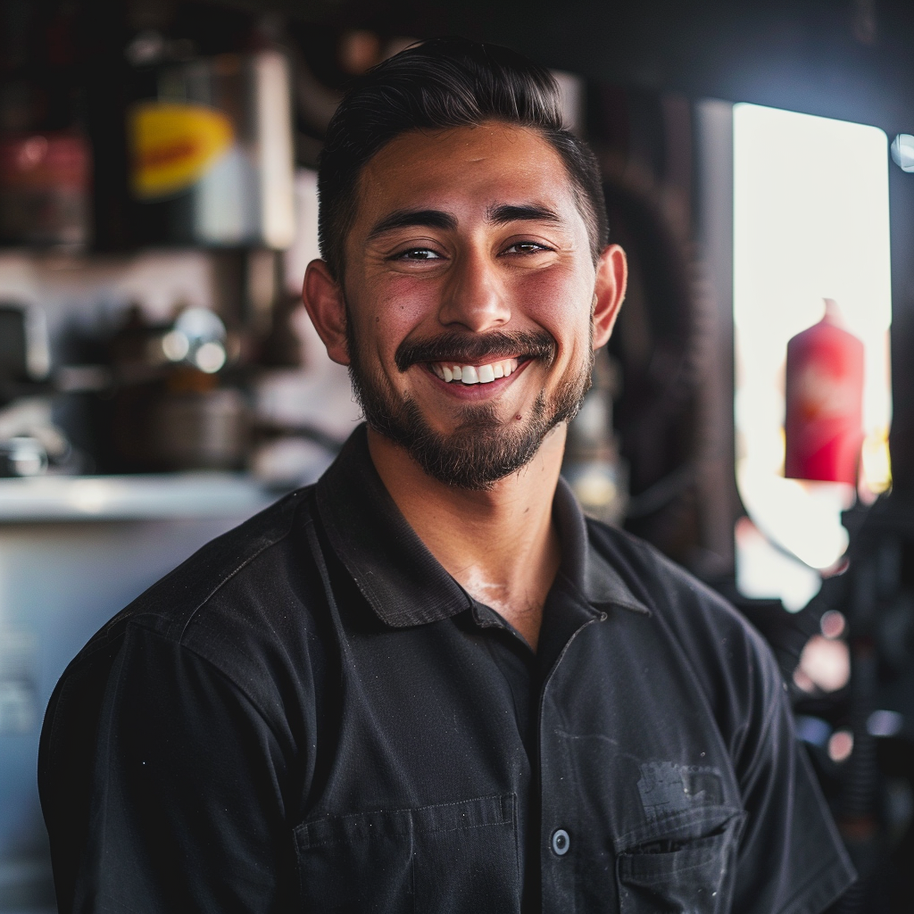 Mechanic Portrait Photo