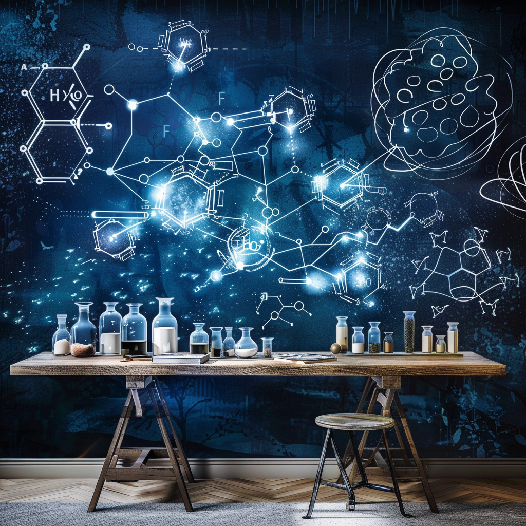 Medical Formulas Backdrop Image