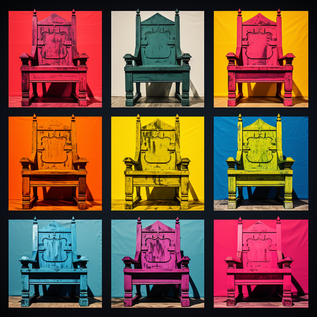 Medieval Andy Warhol IKEA Furniture