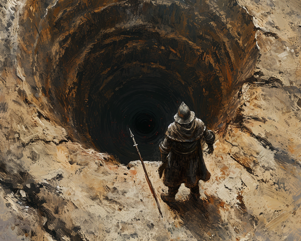 Sinister Hole Medieval Fantasy Character