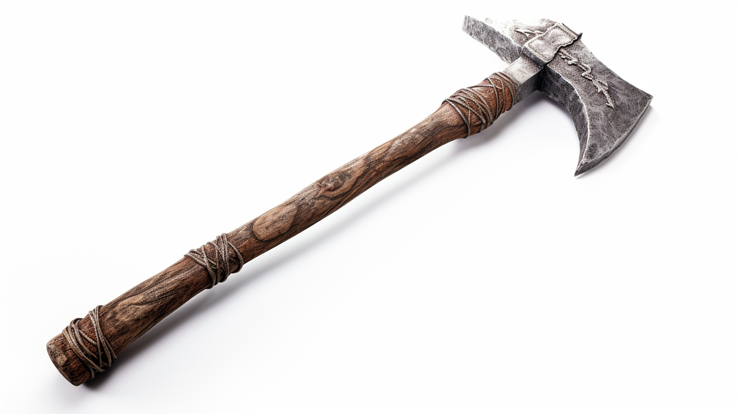 Long Two-Hand Medieval Hammer