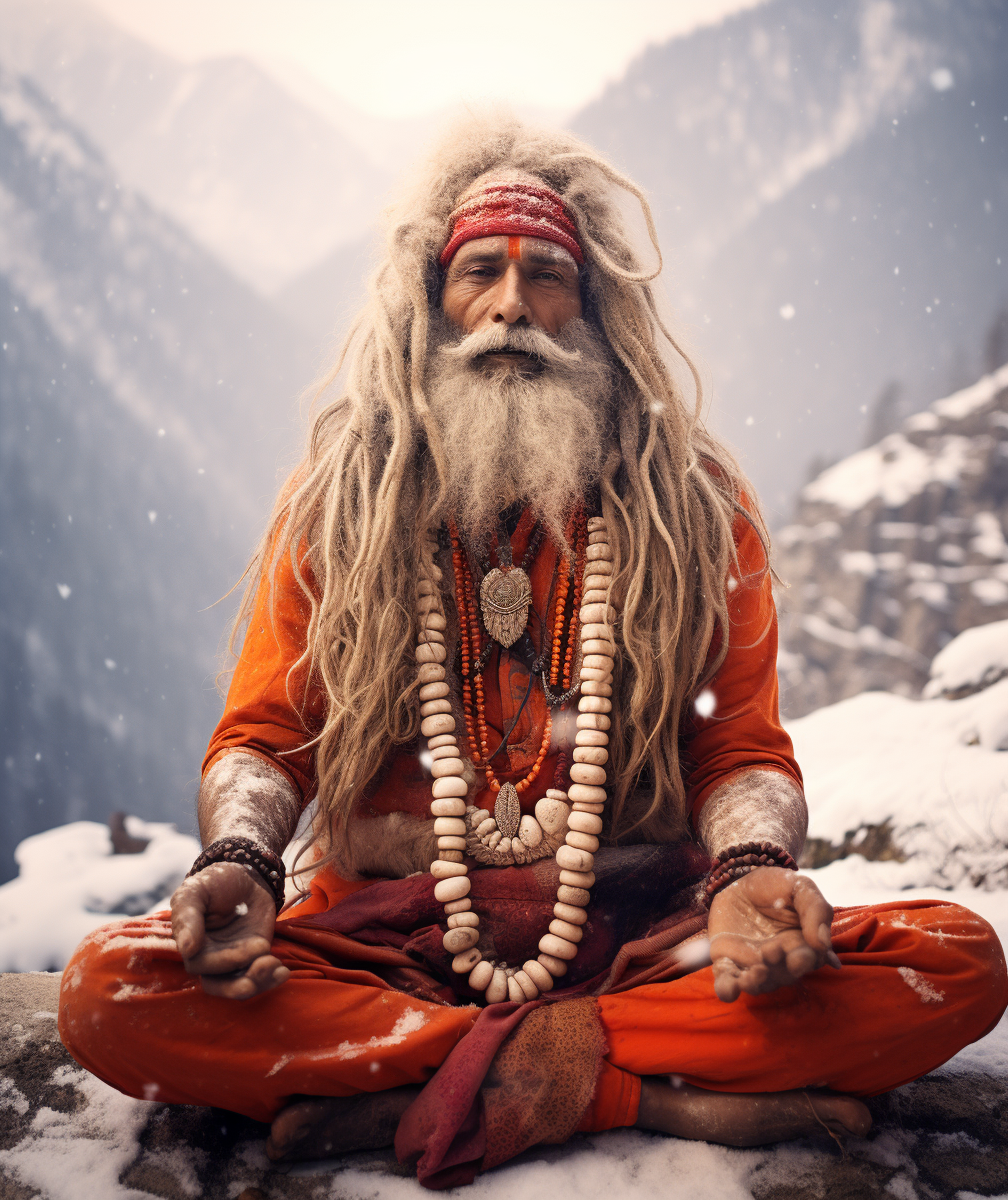 Meditation in the Himalayas for Nirvana