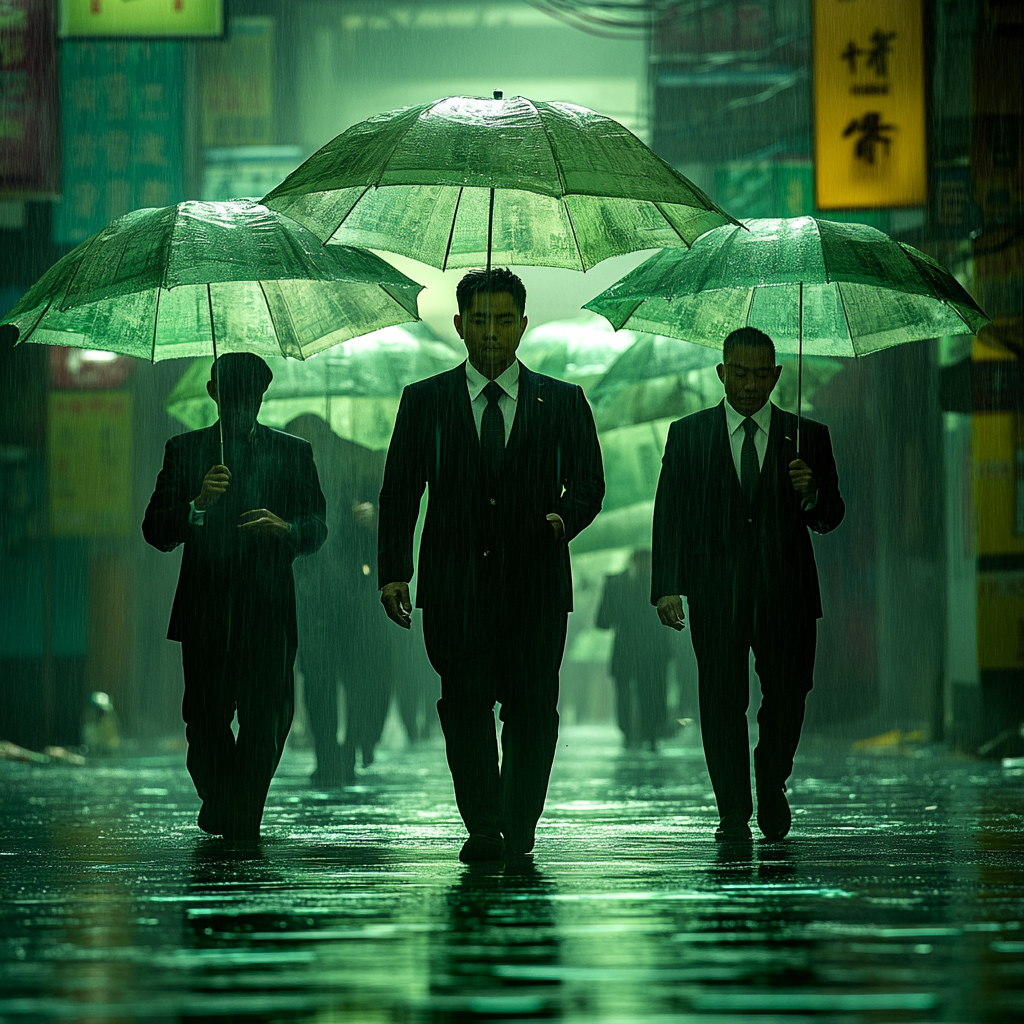 Men in Black Raining Money