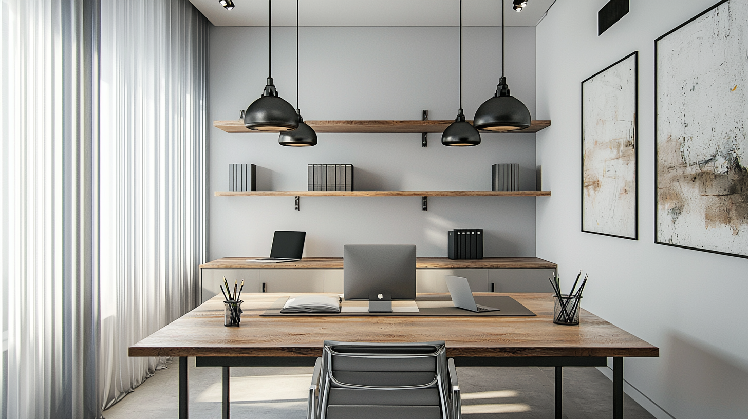 Minimalist Office Room Furniture Decor