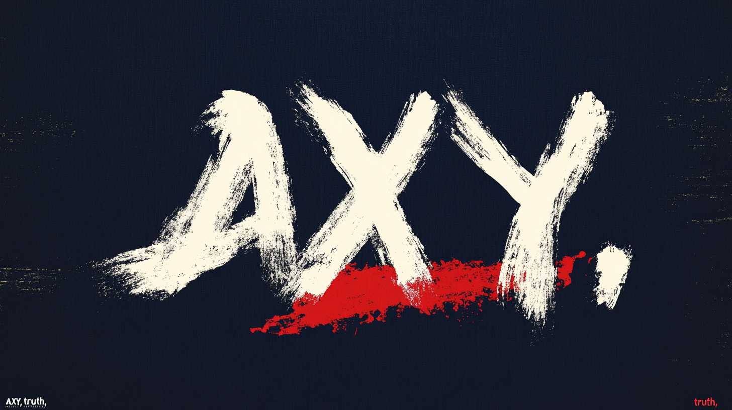 Japanese AXY logo design