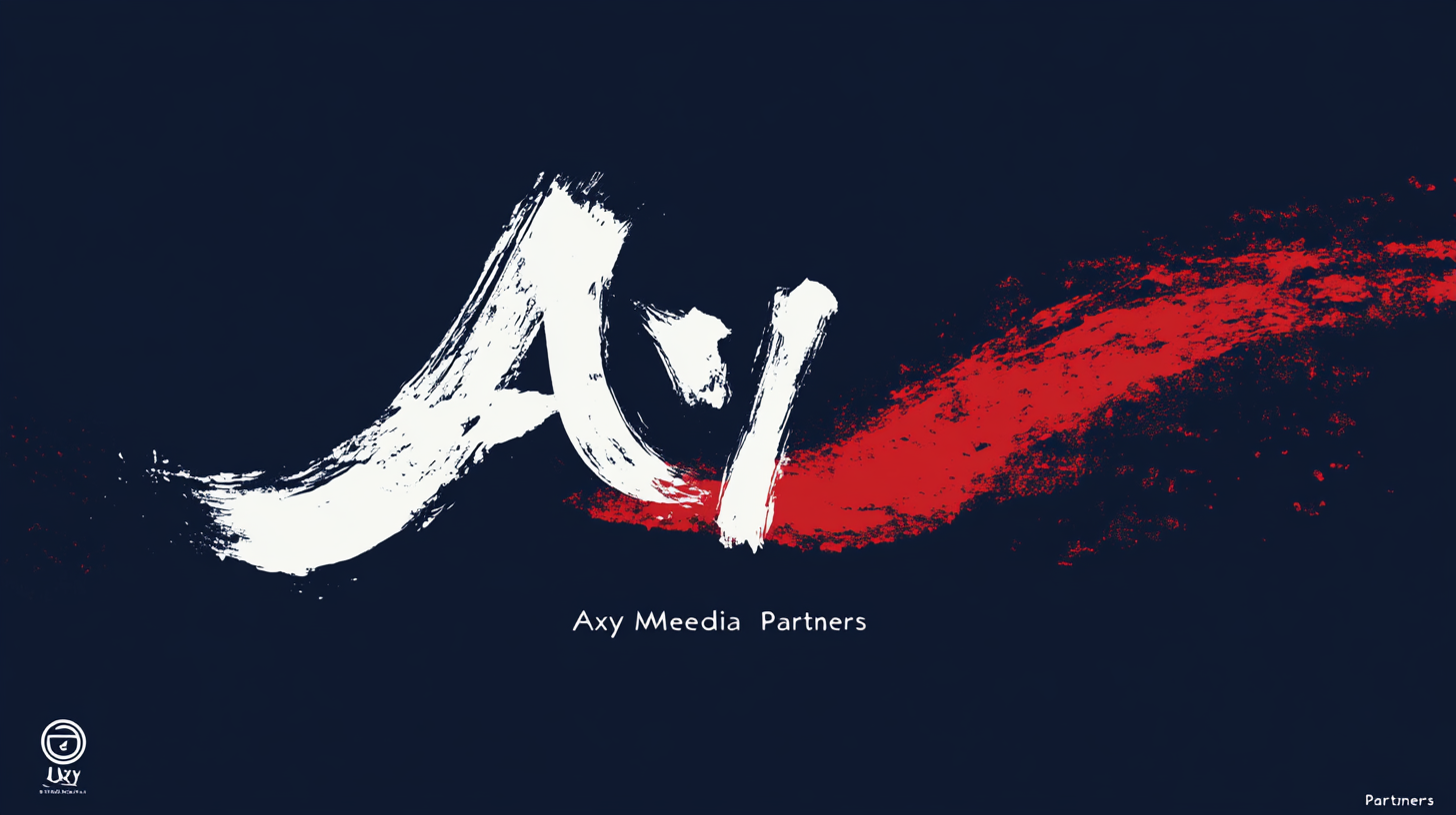 Navy blue Axy Media Partners logo