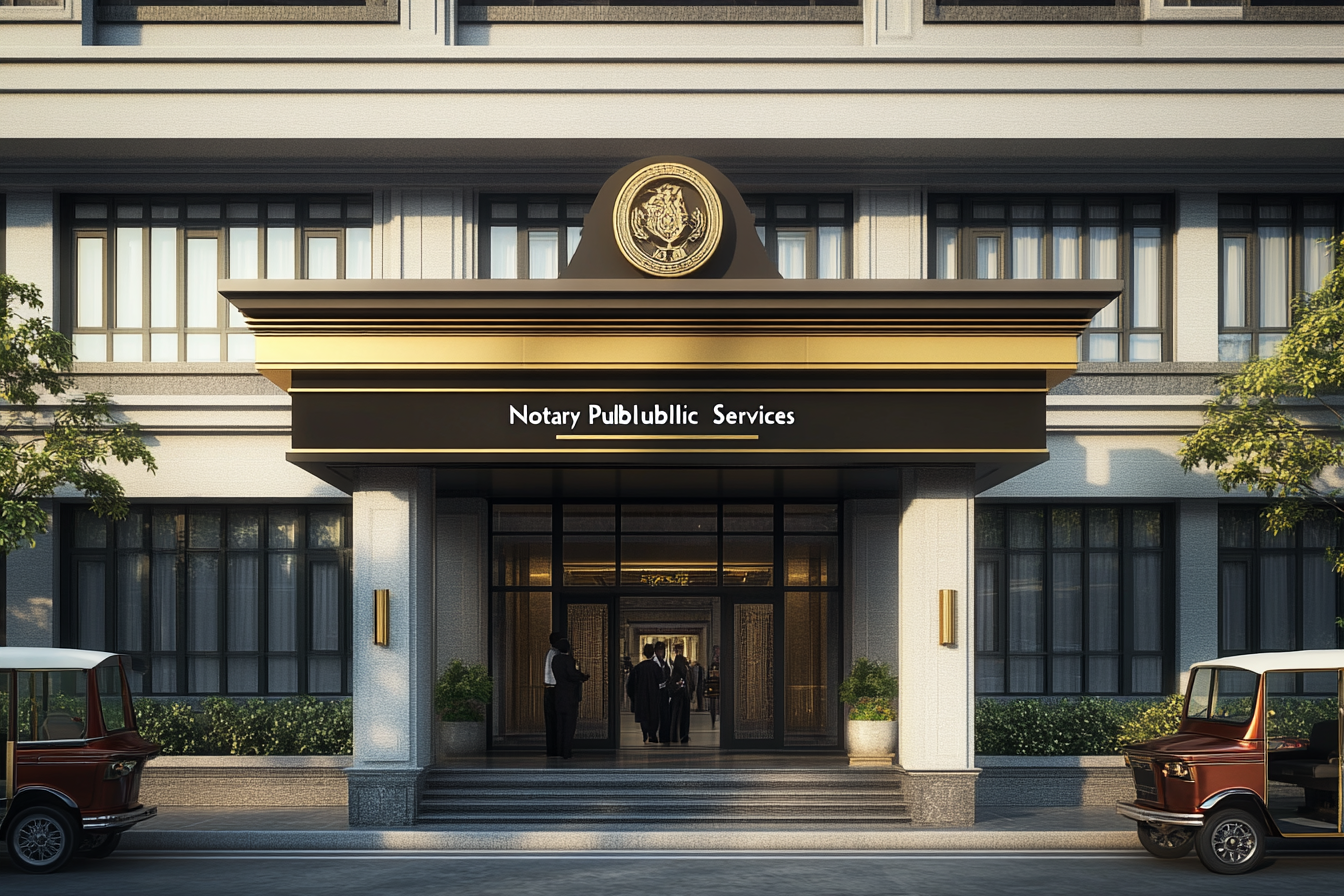 Modern Notary Public Office Thailand