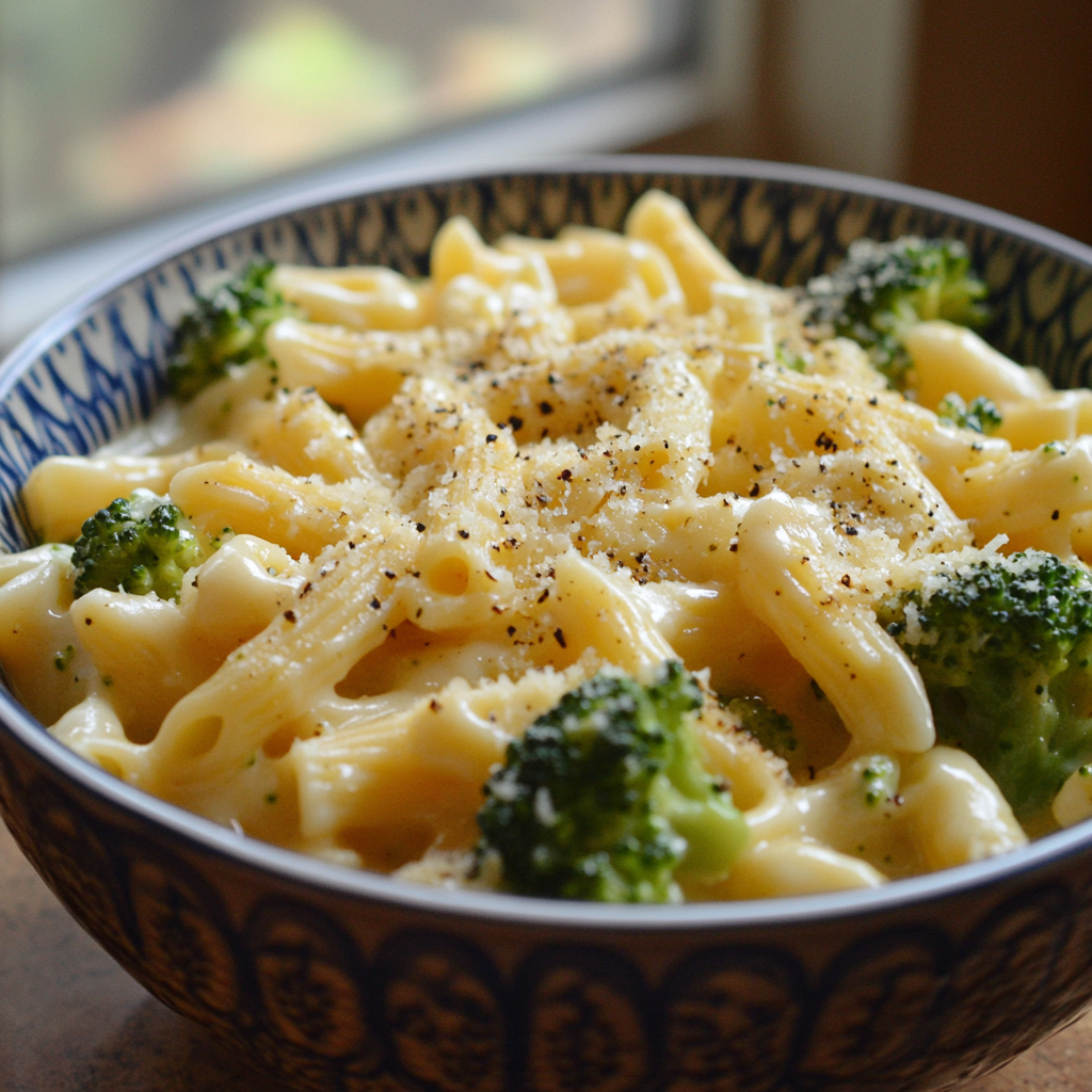 Tasty Broccoli Cheese Pasta Recipe