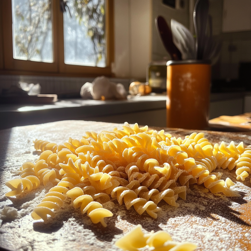 Simple pasta and peas recipe