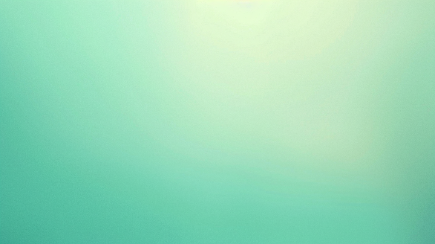 Serene Aqua Green Gradient Background