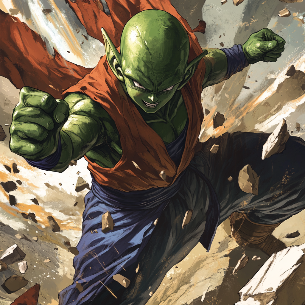 Piccolo Dragon Ball Battle Realistic