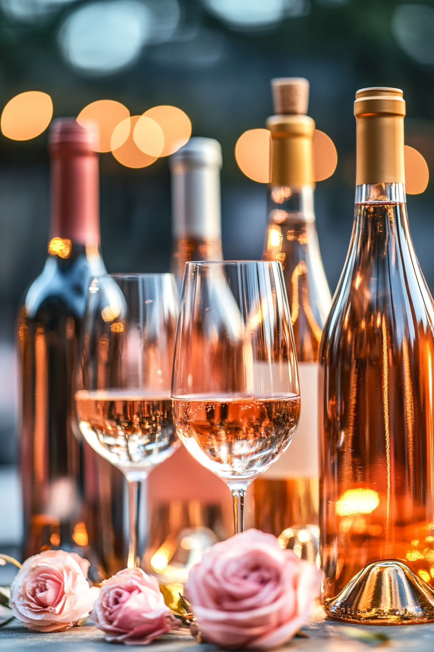 Popular Rosé Wine Bottles